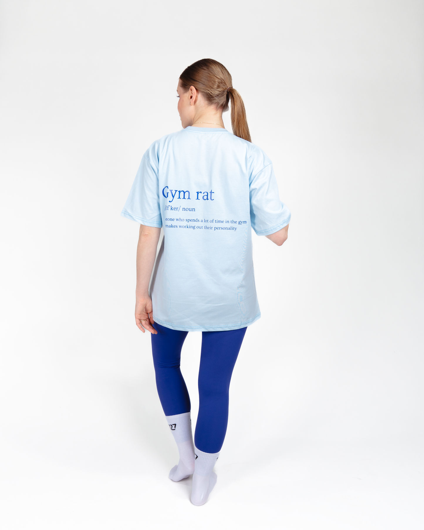 Gym Rat Light Blue Top