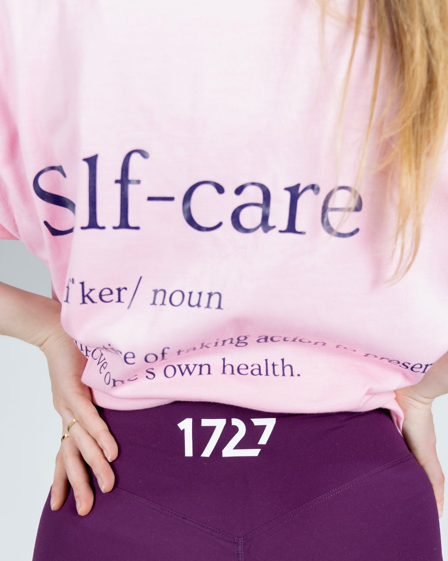 Self-Care Baby Pink Top