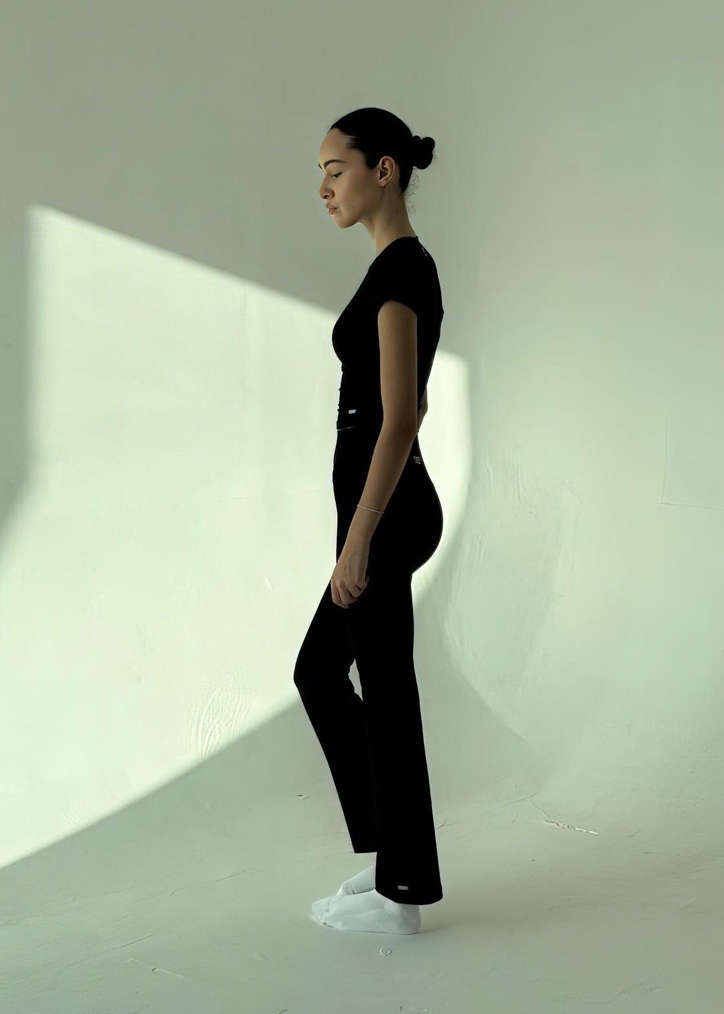 Black Flared Pants