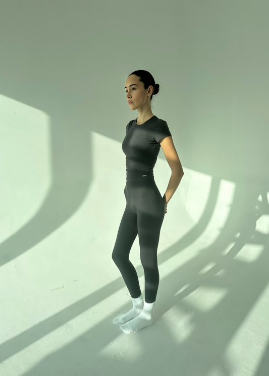 Stone Grey Leggings