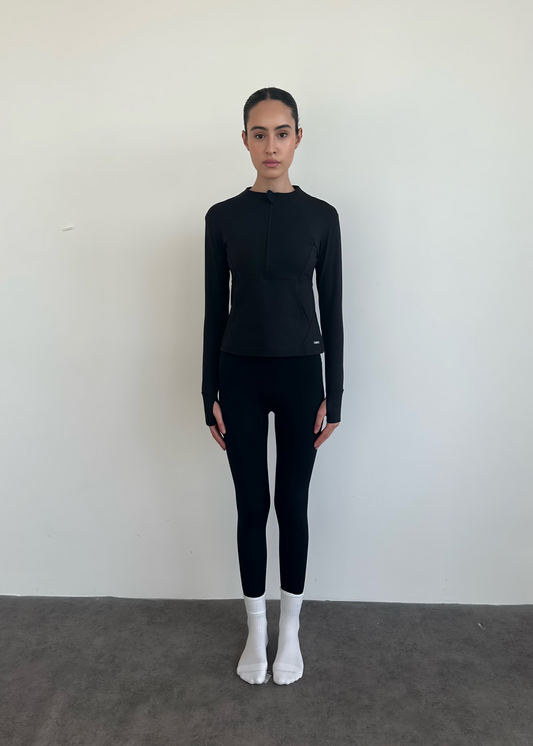 Black Long-Sleeve Shirt